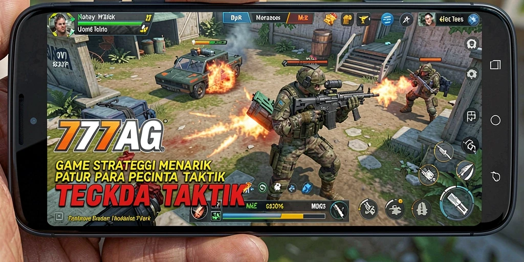 Tampilan gameplay yang seru dan strategis dari 777AG.