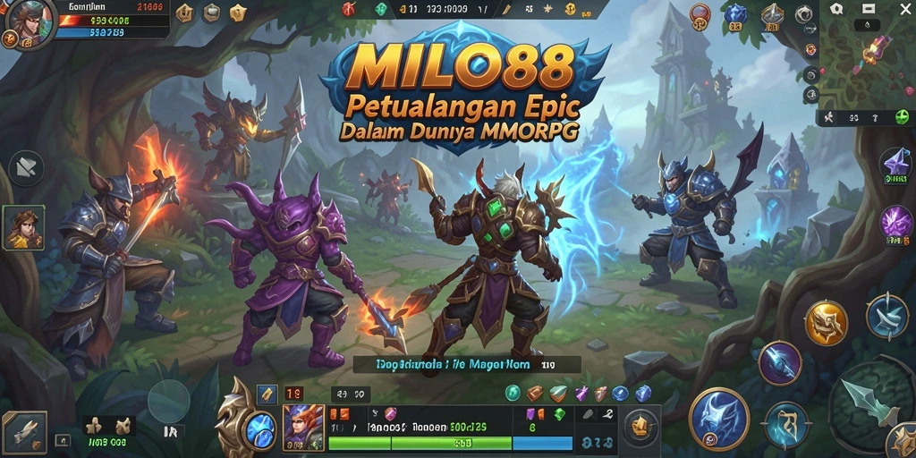 Gameplay epik dalam MILO88 dengan grafis menakjubkan.
