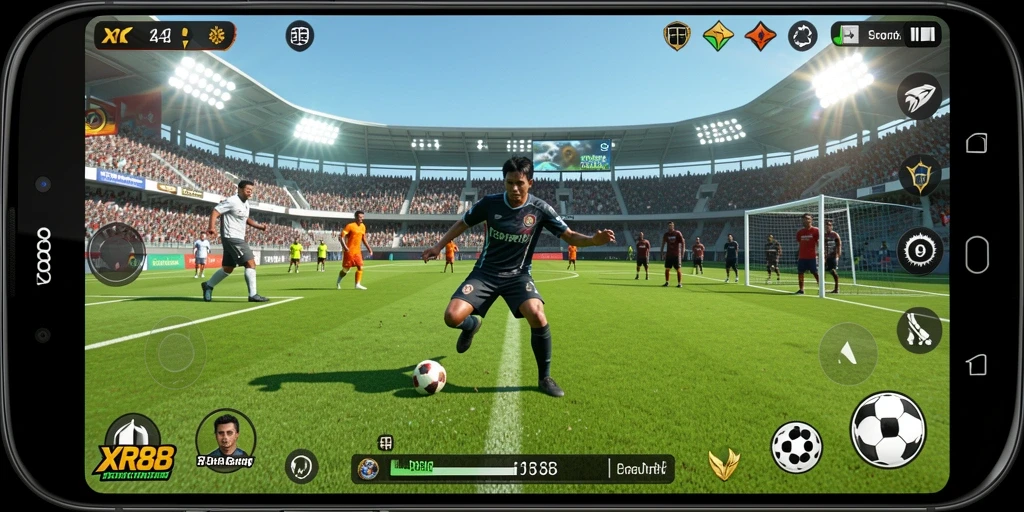 Tampilan gameplay menarik dari XR88 dalam berbagai olahraga.
